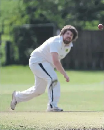  ?? ?? Mulgrave all-rounder Chris Knight too three wickets in their opening win of the season at Wykeham.