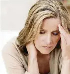  ??  ?? Perimenopa­use occurs in women between the ages of 40 and 55 as they transition towards menopause.