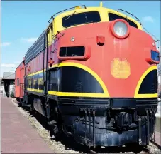  ?? Photo by Mike Eckels ?? One of the most iconic symbols of Decatur, Kansas City Southern locomotive #73D, will be the topic of discussion during the Decatur Historical Committee’s forum at 5 p.m. today in the committee room at Decatur City Hall.