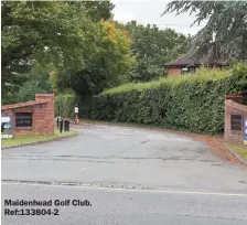  ?? ?? Maidenhead Golf Club. Ref:133804-2