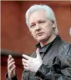  ?? PHOTO: GETTY IMAGES ?? Wikileaks founder Julian Assange has been at London’s embassy of Ecuador, where he was granted political asylum, since 2012.