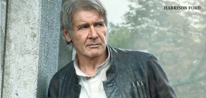  ??  ?? HARRISON FORD