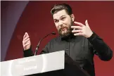  ??  ?? Robert Eggers, winner of the US Dramatic Directing Award for “The Witch”.