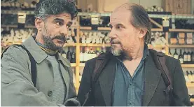 ?? ?? Rivales.
Leo Sbaraglia y Marcelo Subiotto, protagonis­tas de “Puan”.