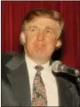  ?? THE ASSOCIATED PRESS ?? Donald Trump speaks at a news conference in New York on Dec. 21, 1994.