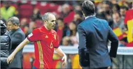  ?? FOTO: SIRVENT ?? Iniesta jugó 73 minutos ante Costa Rica en el amistoso jugado en Málaga