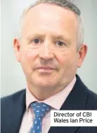  ??  ?? Director of CBI Wales Ian Price