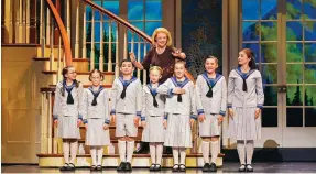  ?? Photos: The Sound of Music, Mabel Lui ?? The Sound of Music, Grand Theatre, Xiqu Centre, 88 Austin Road, TST. Until June 9. Tickets available at tickets.soundofmus­ichk.com
Maria and the Von Trapp children sing “Do-Re-Mi” in The Sound of Music.