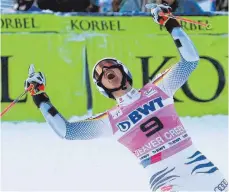  ?? FOTO: DPA ?? So jubelt ein Weltcupsie­ger: Stefan Luitz in Beaver Creek.