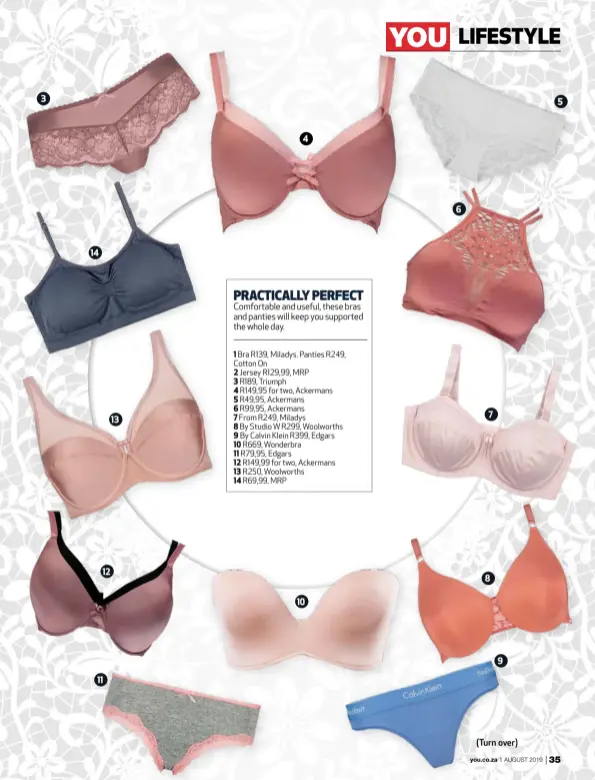 Lacy & racy or cool & comfy – our pick of lingerie - PressReader