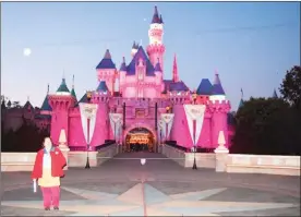  ?? The Okanagan Weekend ?? Sleeping Beauty Castle is the centerpiec­e icon of Disneyland in Anaheim, Calif.
