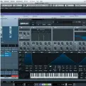  ??  ?? A synth’s unison spread feature will pan multiple detuned voices to create uber-wide basses. To avoid obvious phase cancellati­on when summed to mono, bypass the unison pan, then dial in your own custom width by layering a stereo synth layer (or dial in...