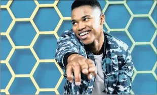  ??  ?? REACHING OUT: Former Idols SA finalist Thami Shobede recently released his debut album for fans, Never Lost, and says there is another on the way.