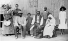  ??  ?? On the far left, abolitioni­st leader, Harriet Tubman and others. Photograph: MPI/Getty Images