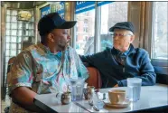  ?? NICOLE RIVELLI/EPIX VIA AP ?? Rob Robinson, left, with producer Norman Lear in “Divided America.” The five-week docuseries premieres Friday at 9 p.m. on Epix.