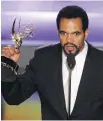  ??  ?? Kristoff St. John: Devastated by 2014 death of his son.