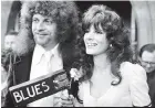  ??  ?? Jeff Lynne and Rosemary Adams pictured on their wedding day in 1972