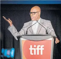  ?? ANDREW FRANCIS WALLACE TORONTO STAR ?? TIFF co-director Cameron Bailey will be honouring Meryl Streep at the Toronto festival’s first Tribute Gala event.