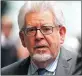  ??  ?? CONVICTED: Veteran entertaine­r Rolf Harris, 84, was found guilty of 12 counts of indecent assault on four victims aged 19 or under between 1968 and 1986.