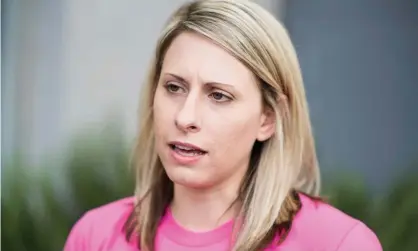  ?? Photograph: Bill Clark/CQ-Roll Call,Inc. ?? Red State, a rightwing website, published a naked picture of congresswo­man Katie Hill.