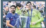  ??  ?? MAD Costa & Courtois may both be in Madrid