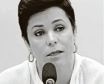  ?? Gilmar Felix/câmara dos Deputados ?? Cristiane Brasil, filha do presidente do PTB Roberto Jefferson, um dos partidos que controlava­m a pasta