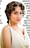  ??  ?? HIGH PROFILE: Tuppence Middleton in War &amp; Peace