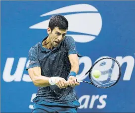  ?? FOTO: AP ?? Novak Djokovic, nº 1 mundial y presidente del Consejo de Jugadores ATP