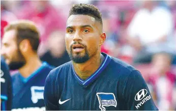  ?? ?? Kevin-Prince Boateng prepara-se para dar outro rumo à sua carreira