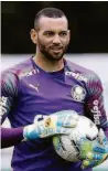  ?? Cesar Greco/palmeiras ?? Weverton pode disputar os Jogos Olímpicos de Tóquio