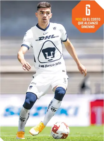  ??  ?? Johan Vázquez aumentó su precio, pero el 50 por ciento es de Monterrey.