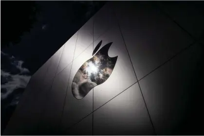  ?? Photograph: David Paul Morris/Bloomberg via Getty Images ?? An Apple store in San Francisco, California, in 2021.