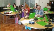  ??  ?? Manchester’s Central Library provided a great venue for the many talks and workshops.