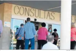  ?? JOSUÉ CORREA ?? Exteriores de Consultas Externas en el Hospital Juan Ramón Jiménez.