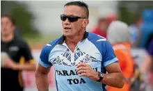  ?? ANDY JACKSON/ STUFF ?? Howie Tamati is retiring from Sport Taranaki after 25 years as chief executive.