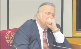  ??  ?? El exsenador colorado cartista Óscar González Daher es el principal imputado en el caso audios.