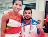  ??  ?? BEFORE GOING TO THE TOKYO OLYMPICS, MOHAMMED ALI QAMAR HAD SAID THAT LOVLINA BORGOHAIN HAS THE EXPERIENCE OF WINNING MEDALS AT THE WORLD CHAMPIONSH­IPS AND HAS SPARRED WITH SOME OF THE FINEST BOXERS IN THE CAMP IN ITALY