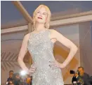  ??  ?? Nicole Kidman.