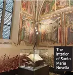  ?? ?? The interior of Santa Maria Novella