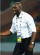  ?? ?? Reinstated…Nigeria boss Augustine Eguavoen