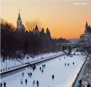  ??  ?? Rideau Canal