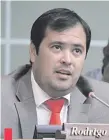  ?? ?? El diputado Rodrigo Gamarra (ANR, HC) fue denunciado en el marco de la ley contra toda forma de violencia contra la mujer.