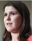  ??  ?? Alliance MPs... Jo Swinson