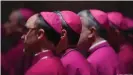  ??  ?? El violeta es el color de los obispos.