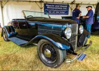  ??  ?? Muscle and Classic Restoratio­ns Ltd had a nice array of projects on display, including this mild-looking 1930 Ford Model A roadster. Hidden under the body is a So-Cal chassis and a 454-cube big block Chev engine. The body has been channelled three inches, and the doors have been converted to suicide hinge