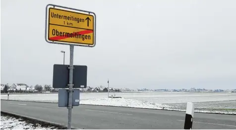  ?? Foto: Veronika Lintner ?? Die Gemeinde Untermeiti­ngen will in Richtung Süden wachsen.