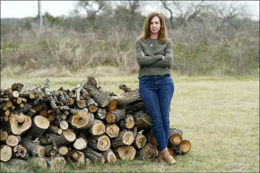  ?? ERIC GAY — THE ASSOCIATED PRESS ?? Rachel Van Lear poses for a portrait March 9at her home in Buda, Texas.