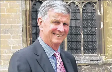  ??  ?? Brigadier John Meardon, who has retired as Receiver General at Canterbury Cathedral