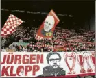  ?? FOTO: GYI ?? Homenajes a Klopp tras su anuncio