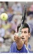  ??  ?? Nummer 1: Novak Djokovic